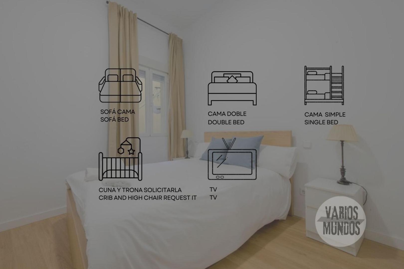 Acogedor Apt Para 5Pax En El Corazon De Chamberi 마드리드 외부 사진